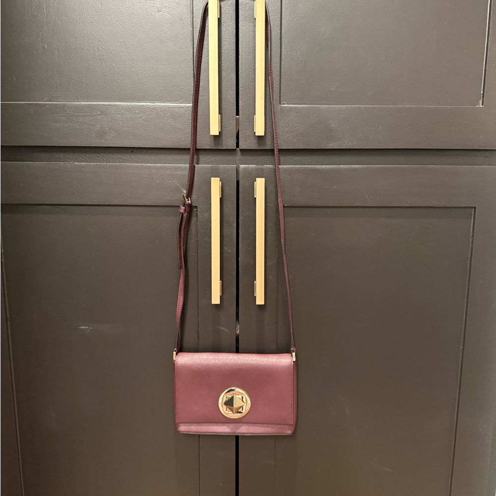 Kate Spade Burgundy Crossbody Bag